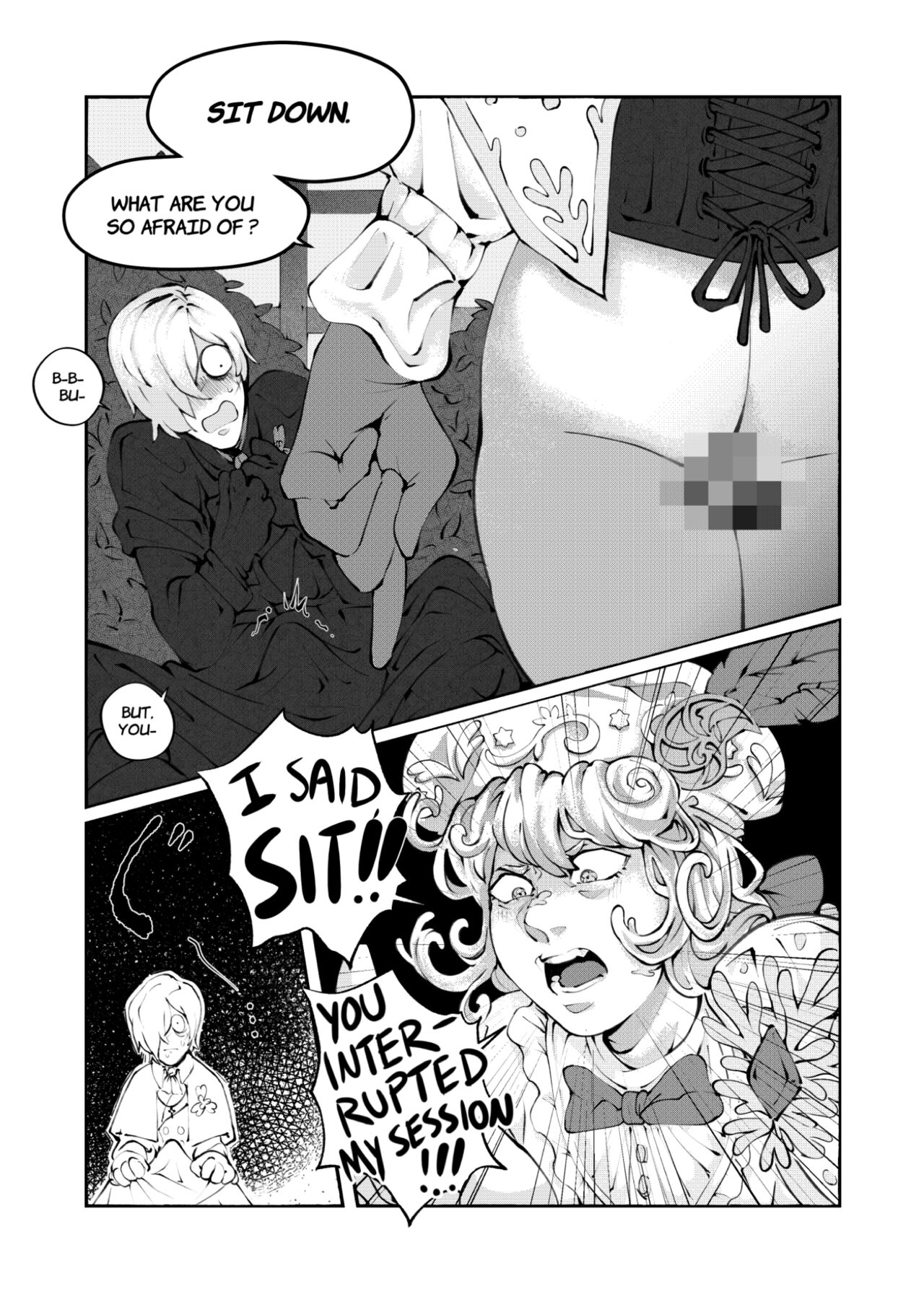 Help! There's Something Wrong With My C♂ck?! And Now The Bratty Painter Won't Leave Me Alone!!! page 8 full