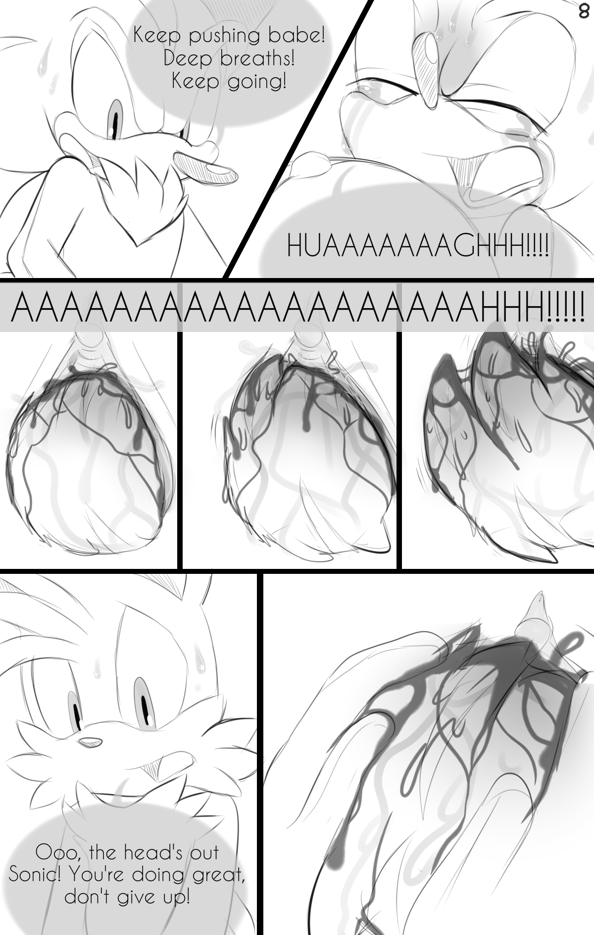 Sonadow Mpreg Birth page 8 full