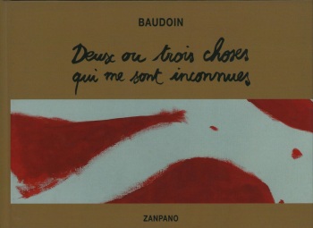 Baudoin deux ou trois choses inconnues cover
