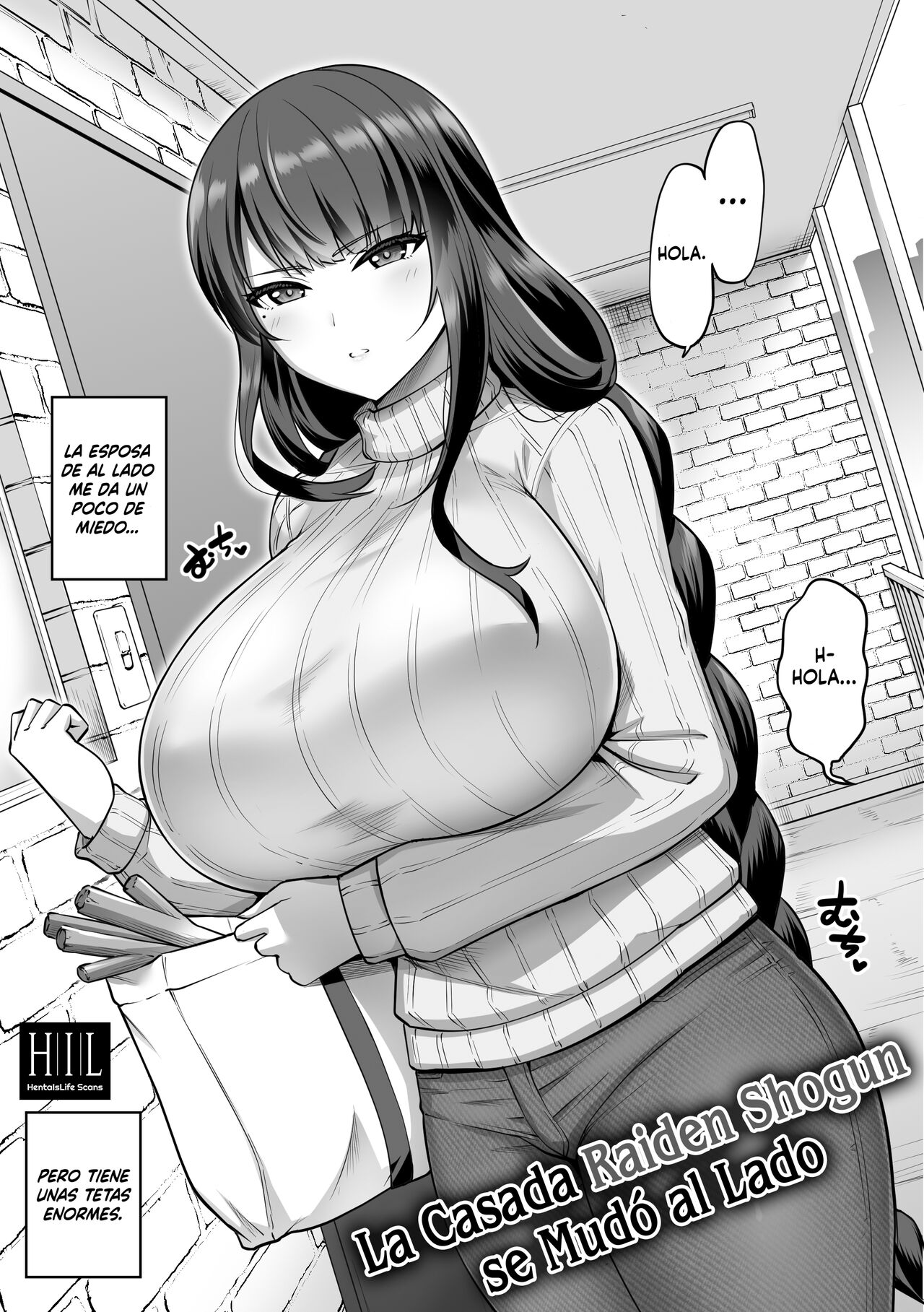 Kabe no Usui Apart no Rinshitsu ni Hitozuma Raiden Shogun ga Hikkoshite Kita | La Casada Raiden Shogun se Mudó al Lado page 1 full