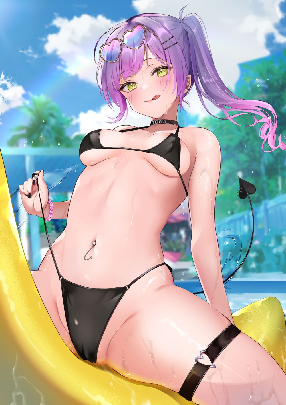 ト〇様とプールでラブラブセックス page 1 full