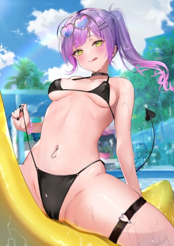 ト〇様とプールでラブラブセックス cover