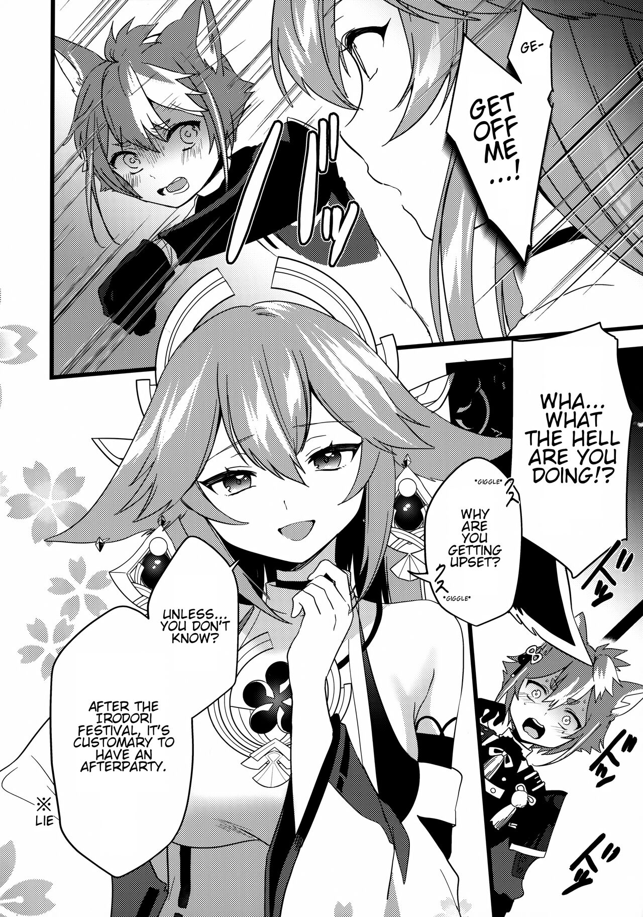 Inu to Kitsune ga Majiwaru Yoru ni | The Relationship Between The Dog And Fox In The Night page 8 full