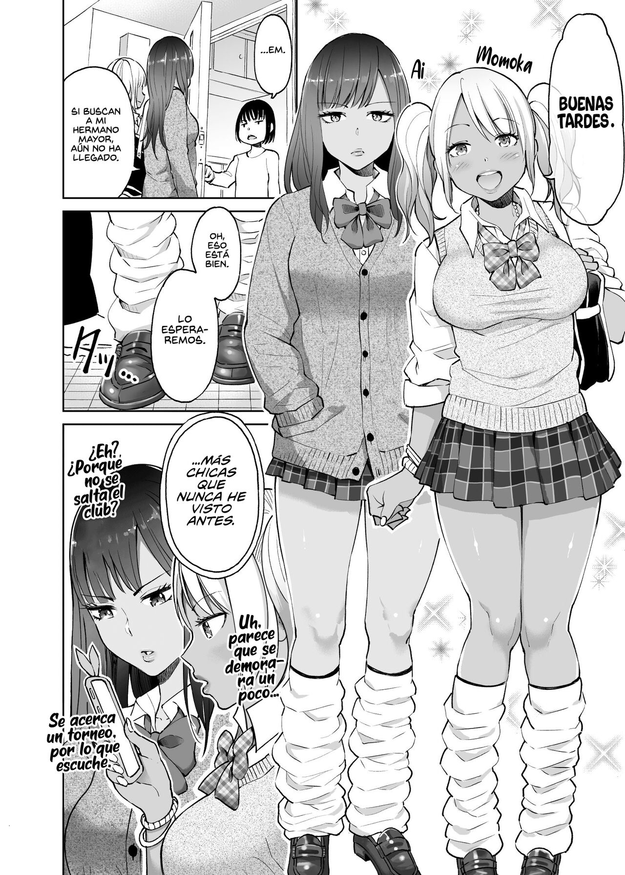Seifuku darake no Hon Momoka &amp; AI Hen | El Libro lleno de uniformes escolares: Capitulo de Ai y Momoka page 3 full