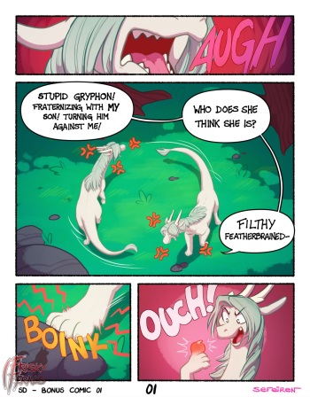 Frisky Ferals - Something Different Bonus Comic cover