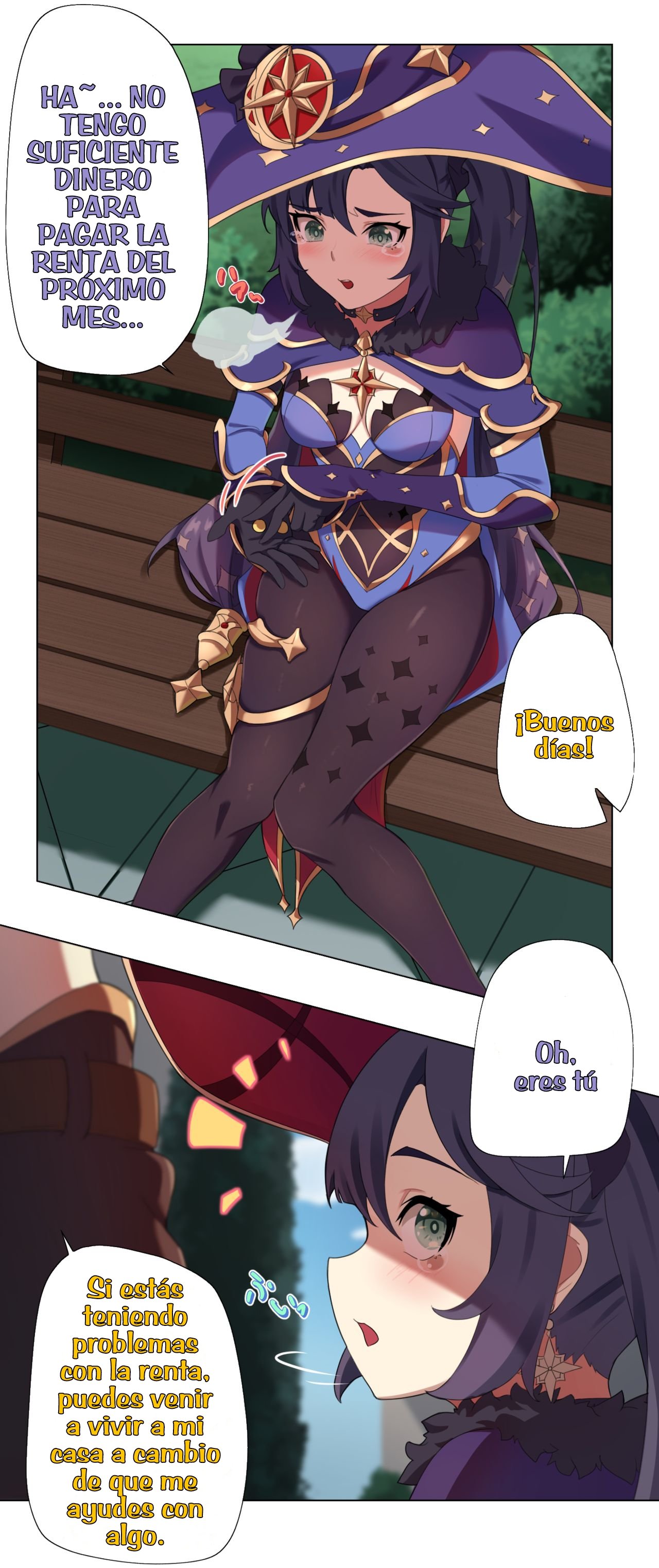 Mona Manga page 1 full