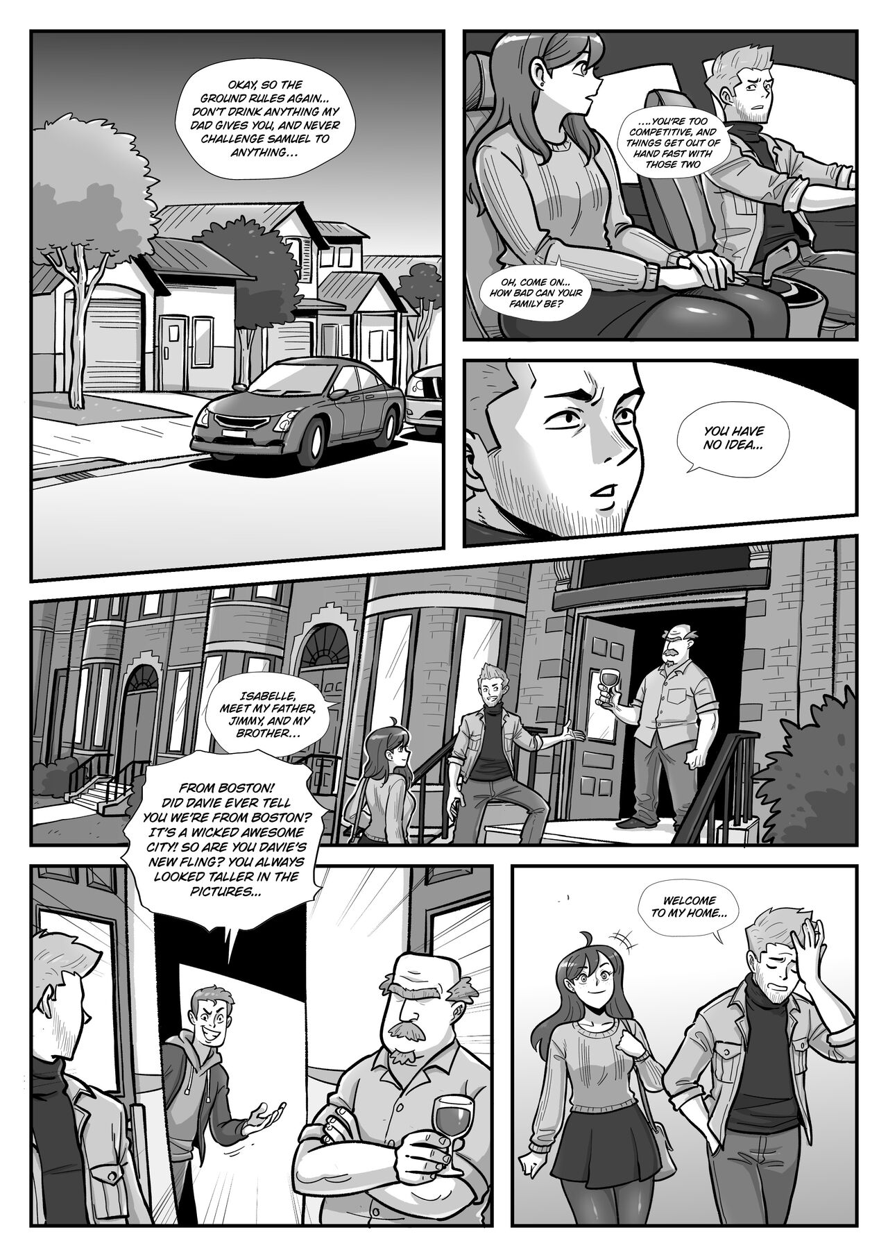 JUSTADDWATER - HOME FOR THE HOLIDAYS page 1 full
