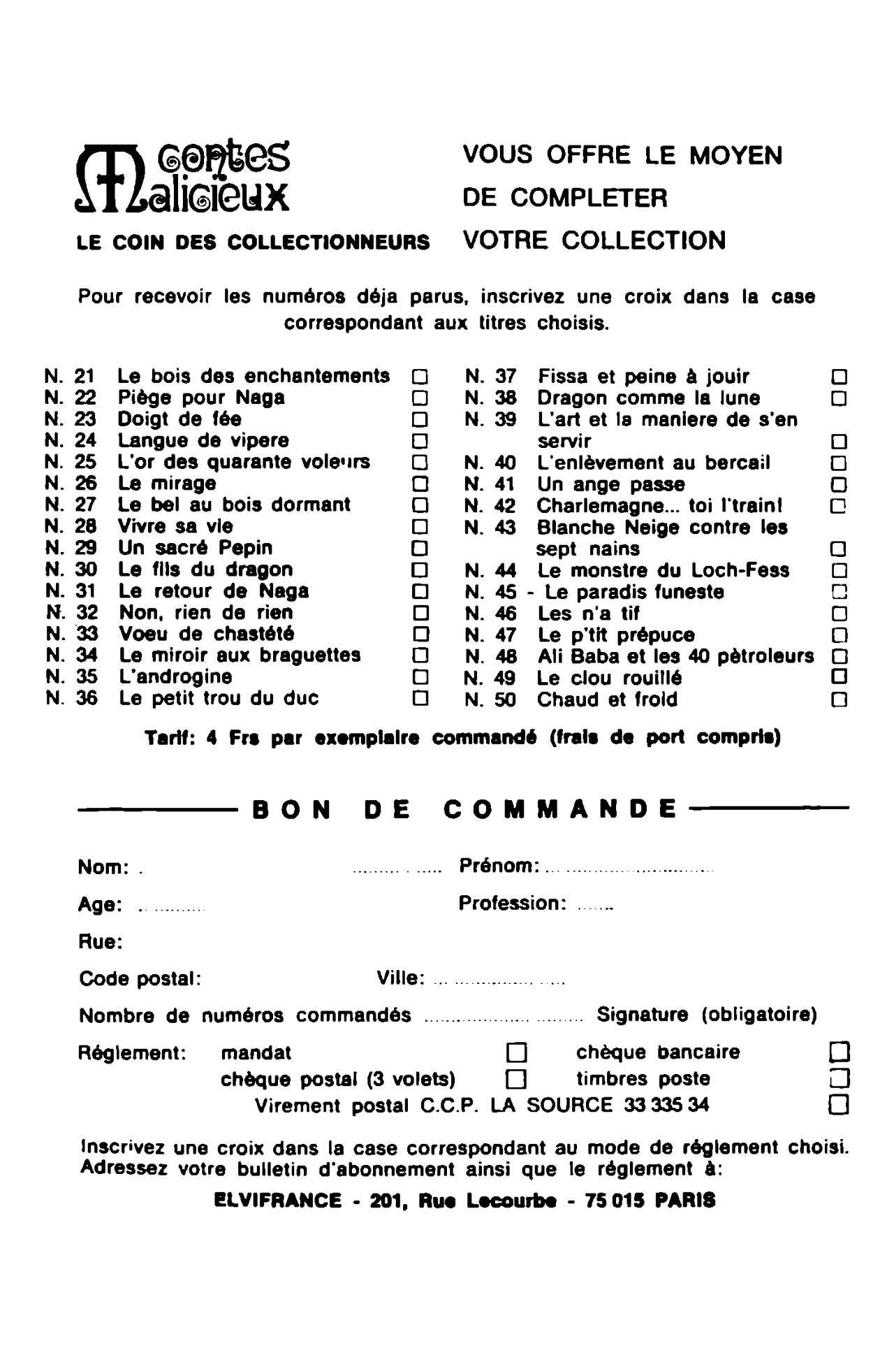 Contes Malicieux #51 : Le conard de Vinci page 4 full