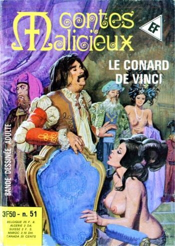 Contes Malicieux #51 : Le conard de Vinci cover