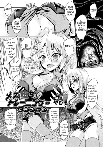 Mesu Ochi Training Dungeon | The Training Dungeon for the Fallen Girl cover