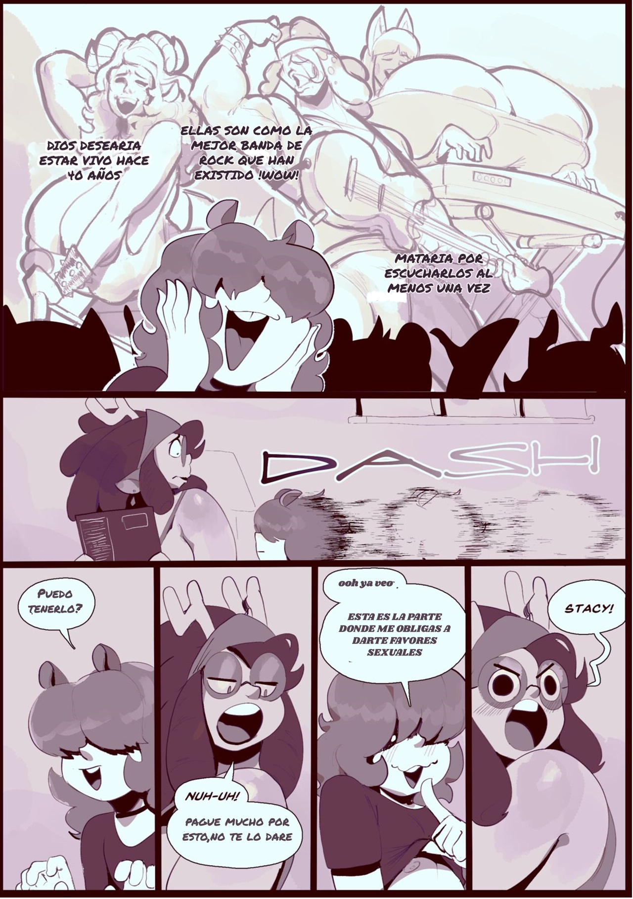 Stacy and company - Clocking In page 8 full