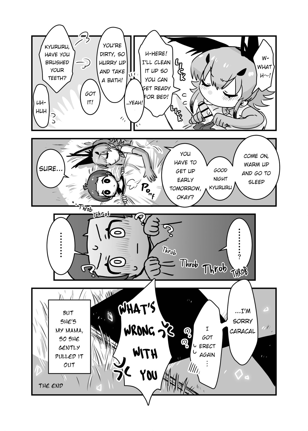 Caracal Mama &amp; Good Morning Kyururu page 7 full