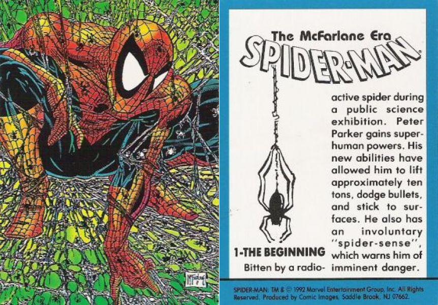 Spider-Man- Series 001- The McFarlane Era- Comic Images page 1 full