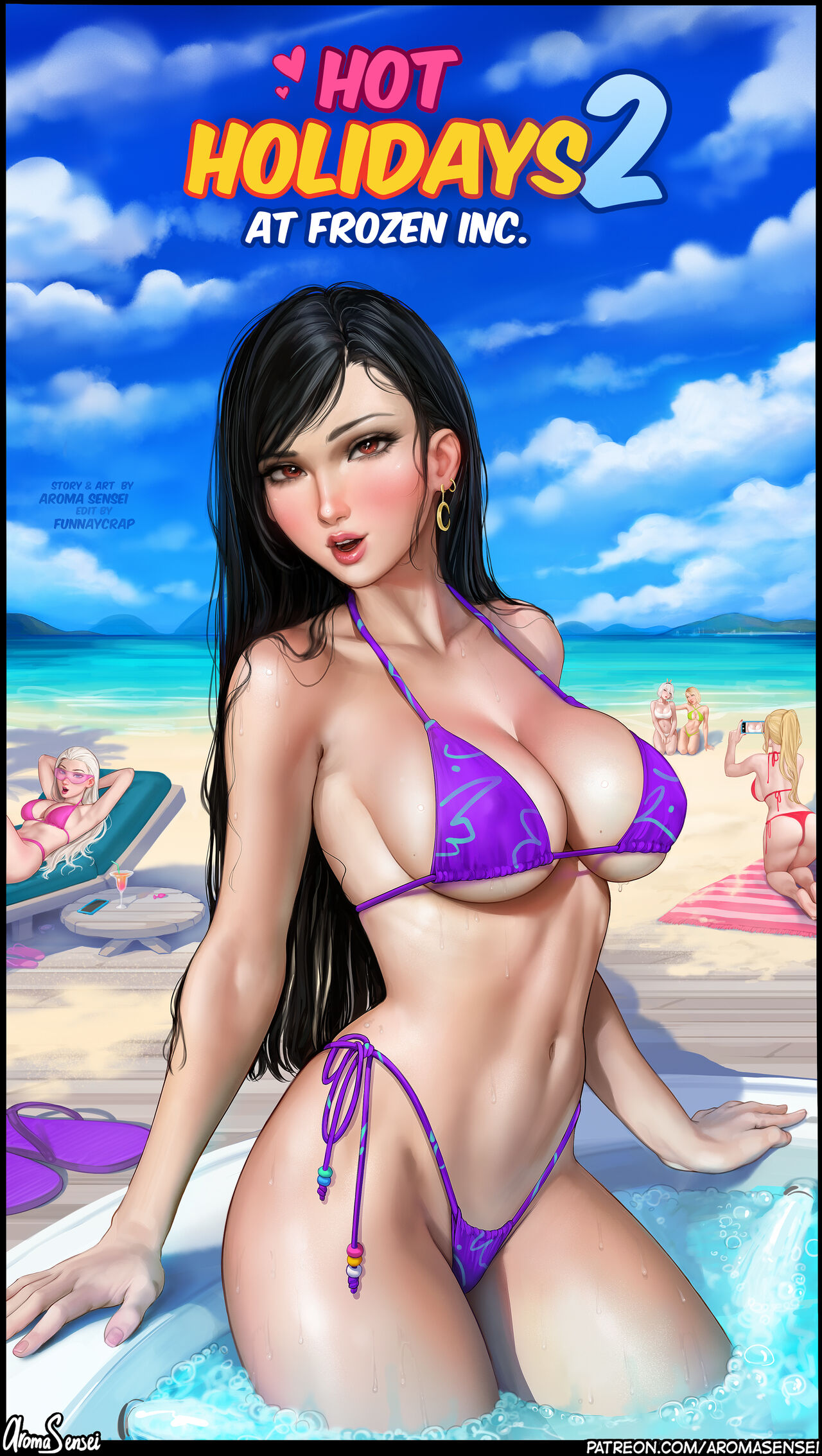 Hot Holidays at Frozen Inc 2 page 1 full