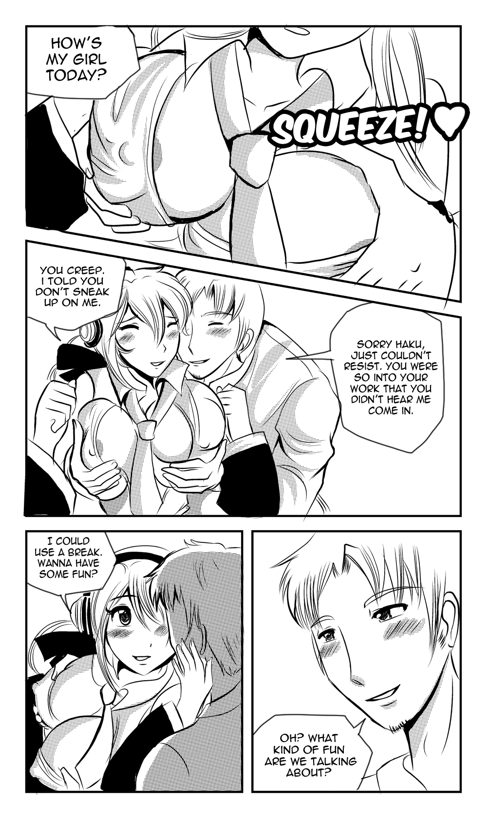 Haku Comic page 3 full