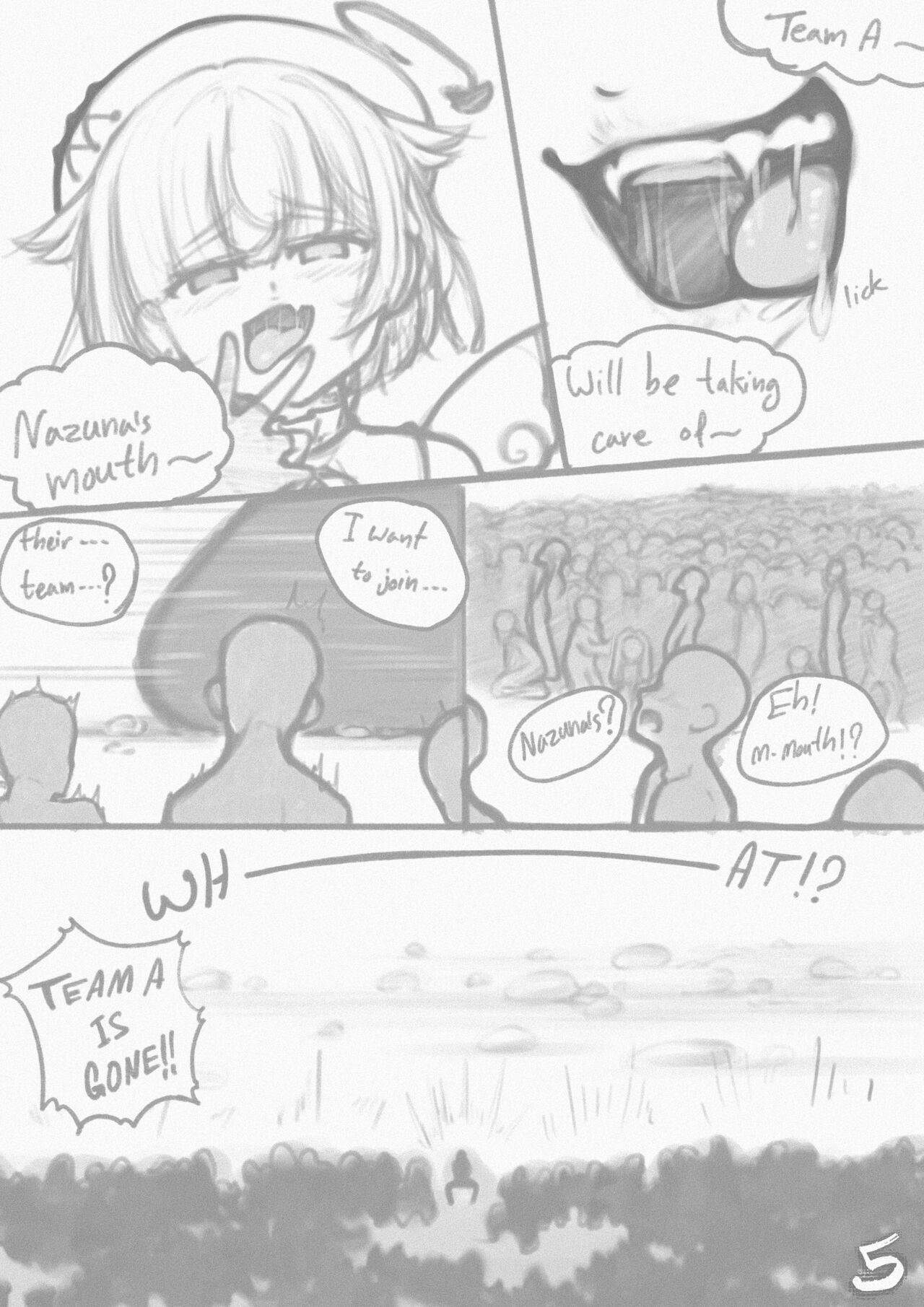 Nazuna’s First Slav- Subscriber! page 5 full