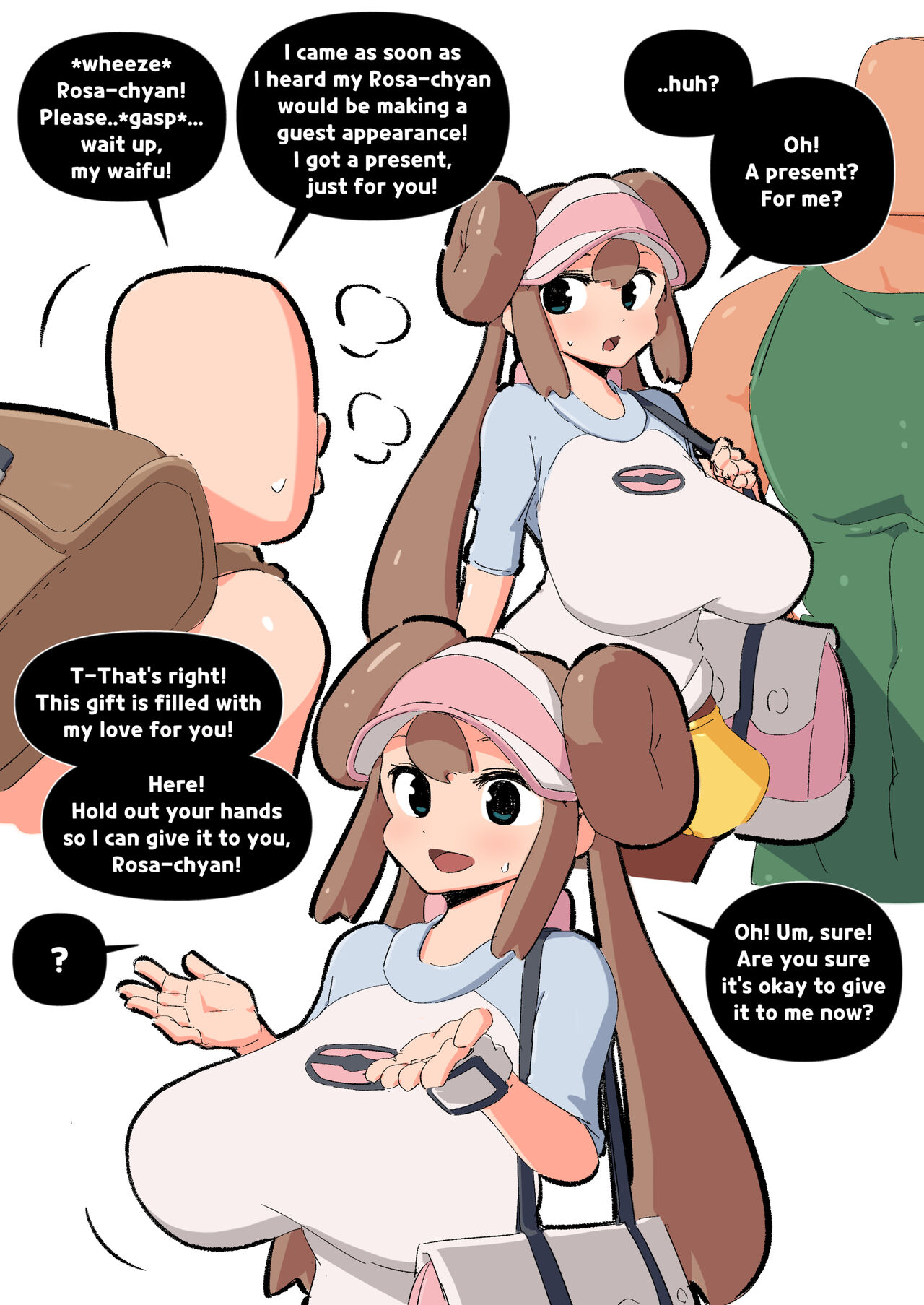 Rosa Received a Gift from her Fan page 2 full