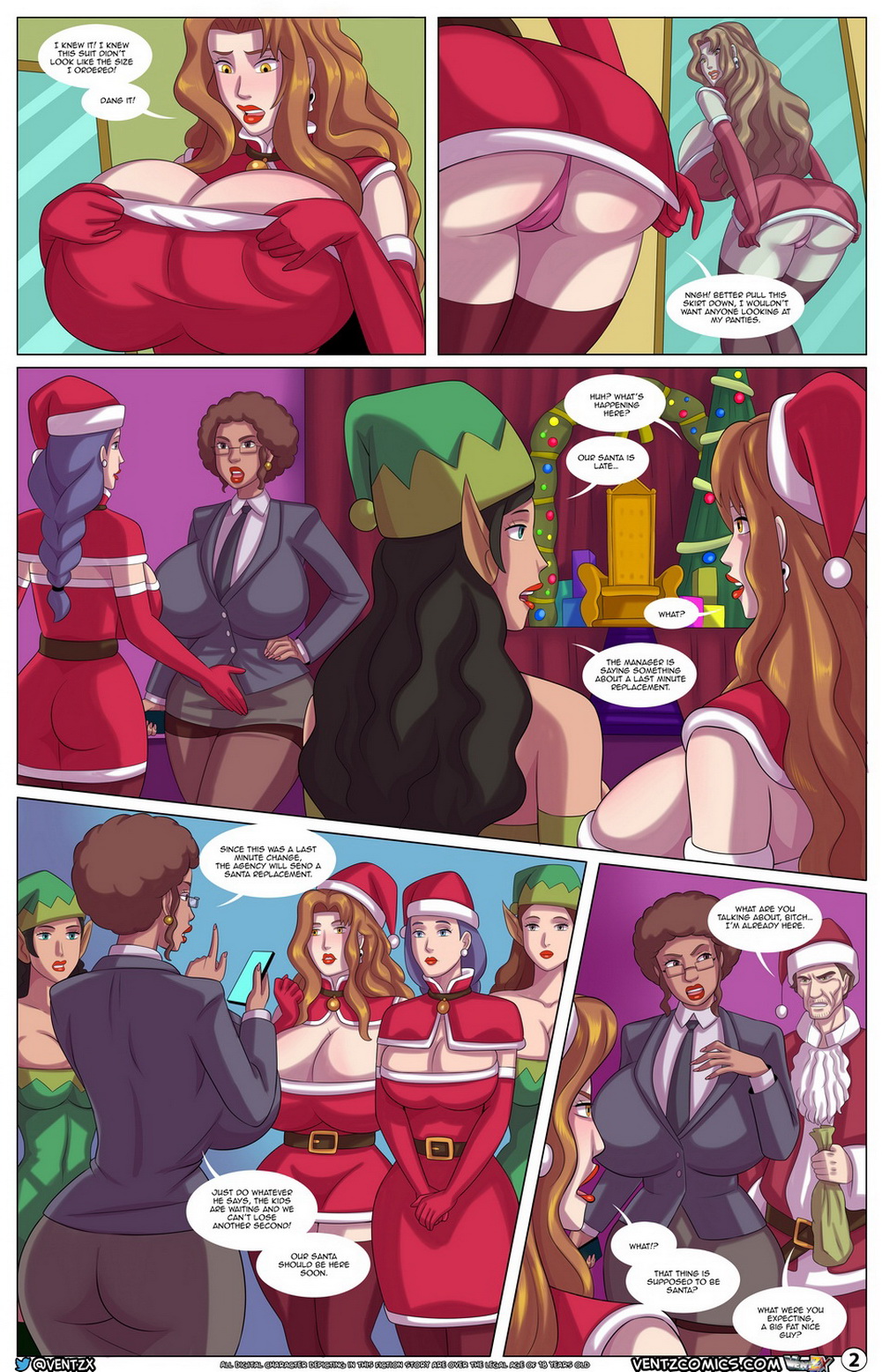 Arabatos - Christmas Story Bad Santa page 3 full