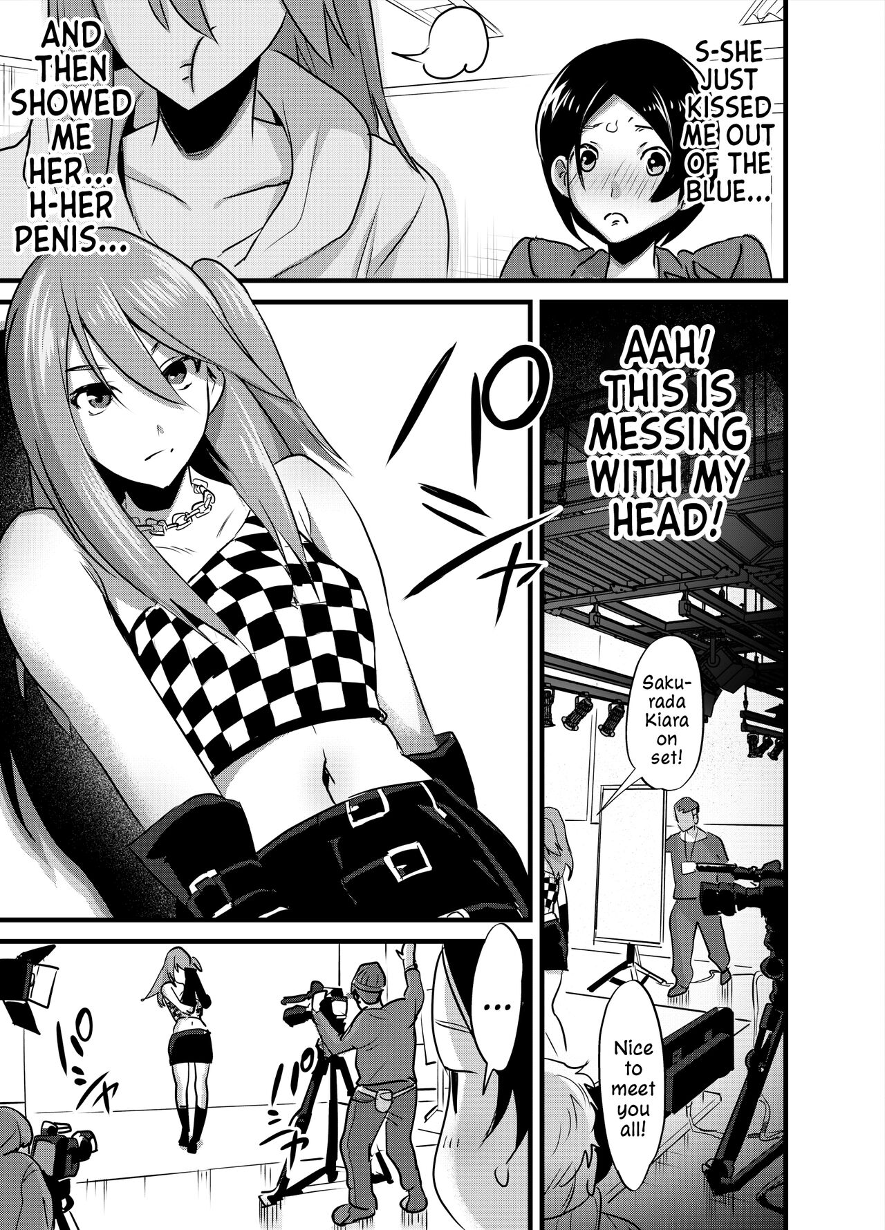 Futanari Idol no Seishori mo Manager no Shigoto desu! | Sexual Relief Is Part Of My Job As A Futanari Idol's Manager! page 10 full