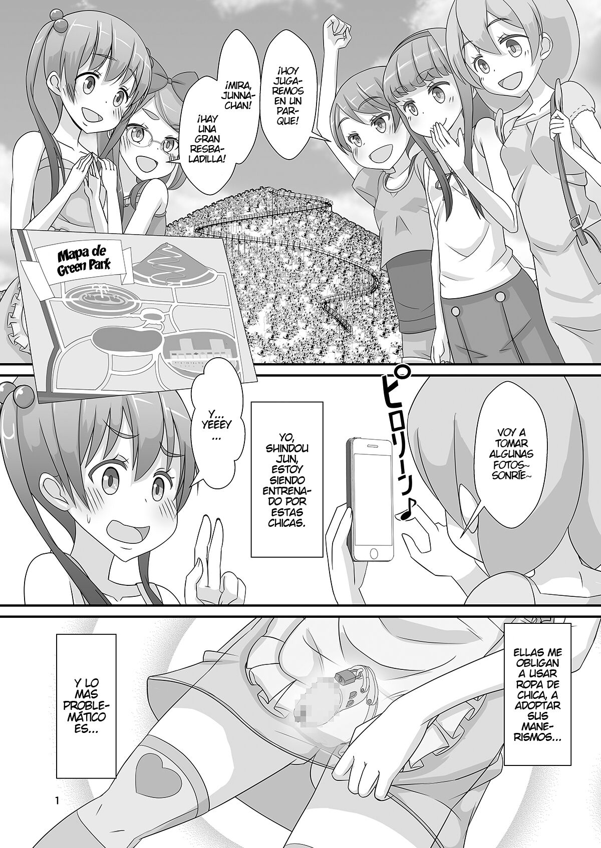 Sensei! Try dressing up like a little girl in a Public Park! page 2 full