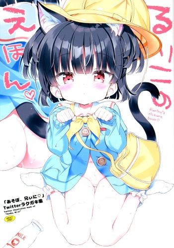 Ruriko no Ehon -Asobo, Niini Twitter Rakugaki-shuu- cover