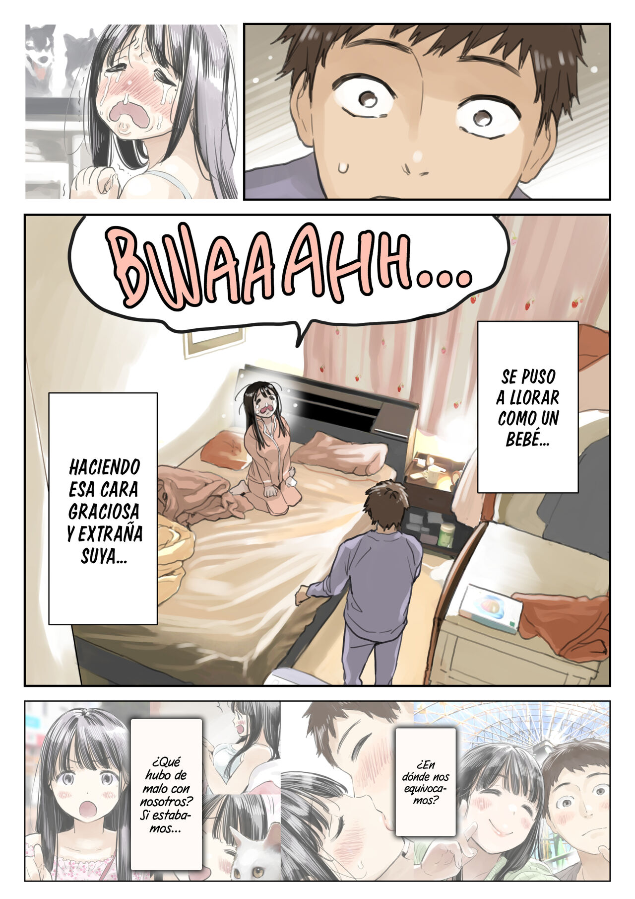 Kanojo no SmaPho o Nozoita dake nano ni 3 | Husmeando en su smartphone 3 page 6 full