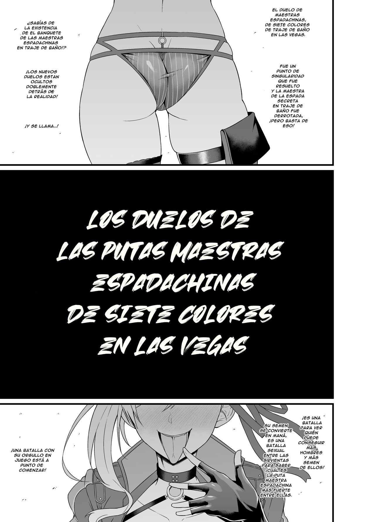 Las Vegas Bitch Kengou Sex Nanairo Shoubu | Los Duelos de las Putas Maestras Espadachinas de Siete Colores en Las Vegas page 2 full