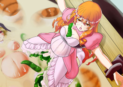 Princess with white miso soup