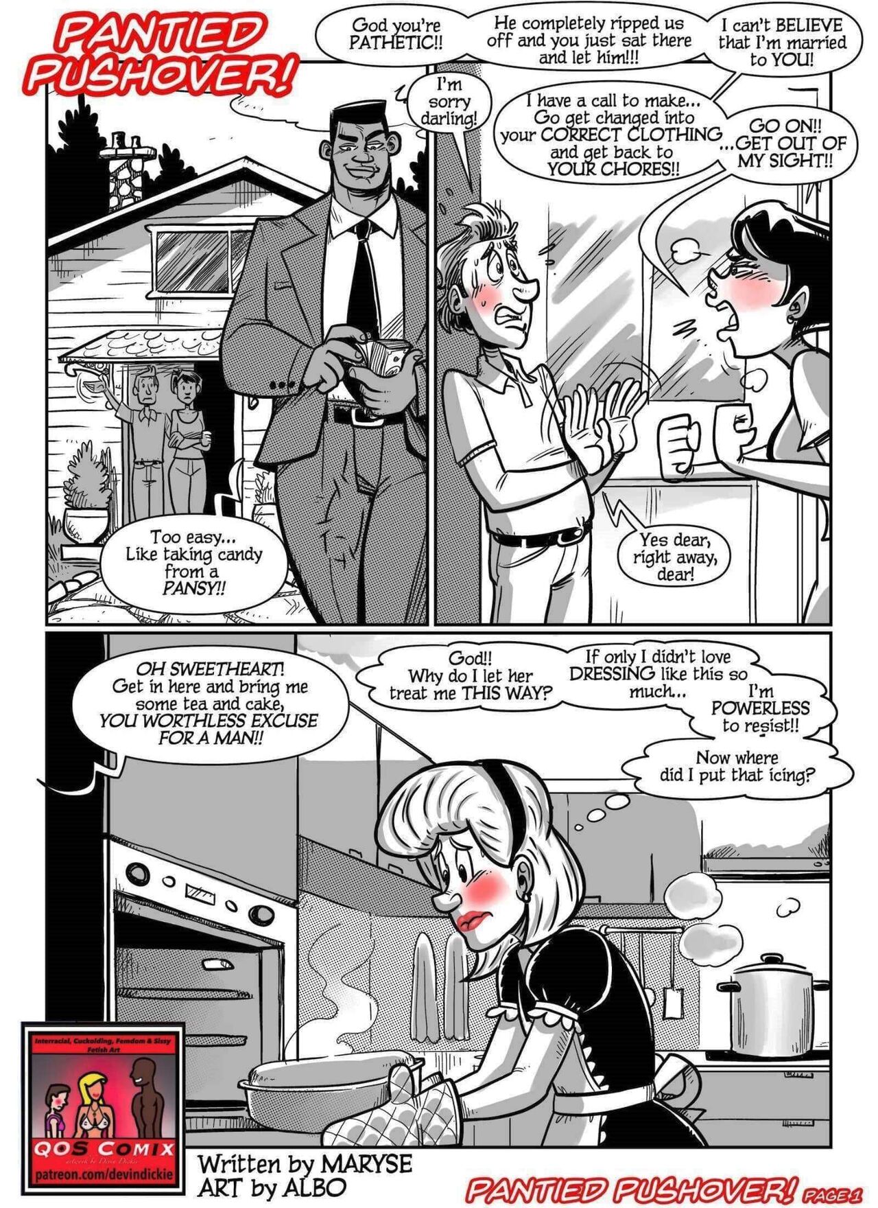 Devin Dickie - Pantied Pushover page 1 full