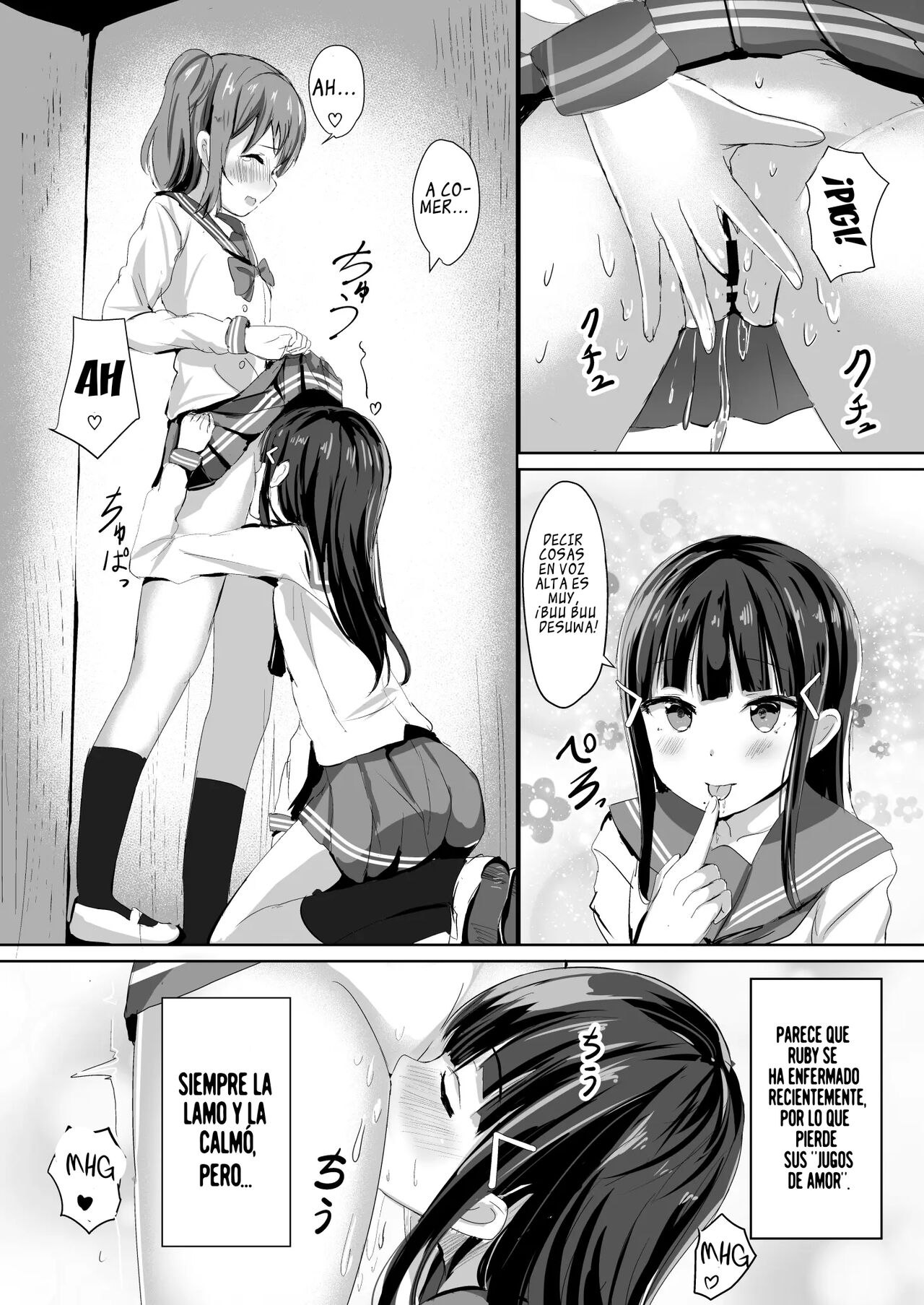 Kurosawa-san-chi no Houseki Shimai | Convivencia entré las hermanas Kurosawa page 5 full