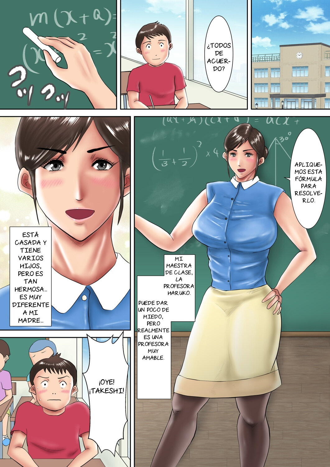 Hitozuma Kyoushi no Batsu Game ~Oshiego ni Shihai Sareta Kanashiki M-jo~ page 2 full