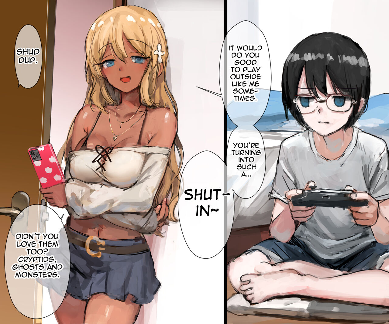 3-biki no Kappa to Gal na Ane page 4 full