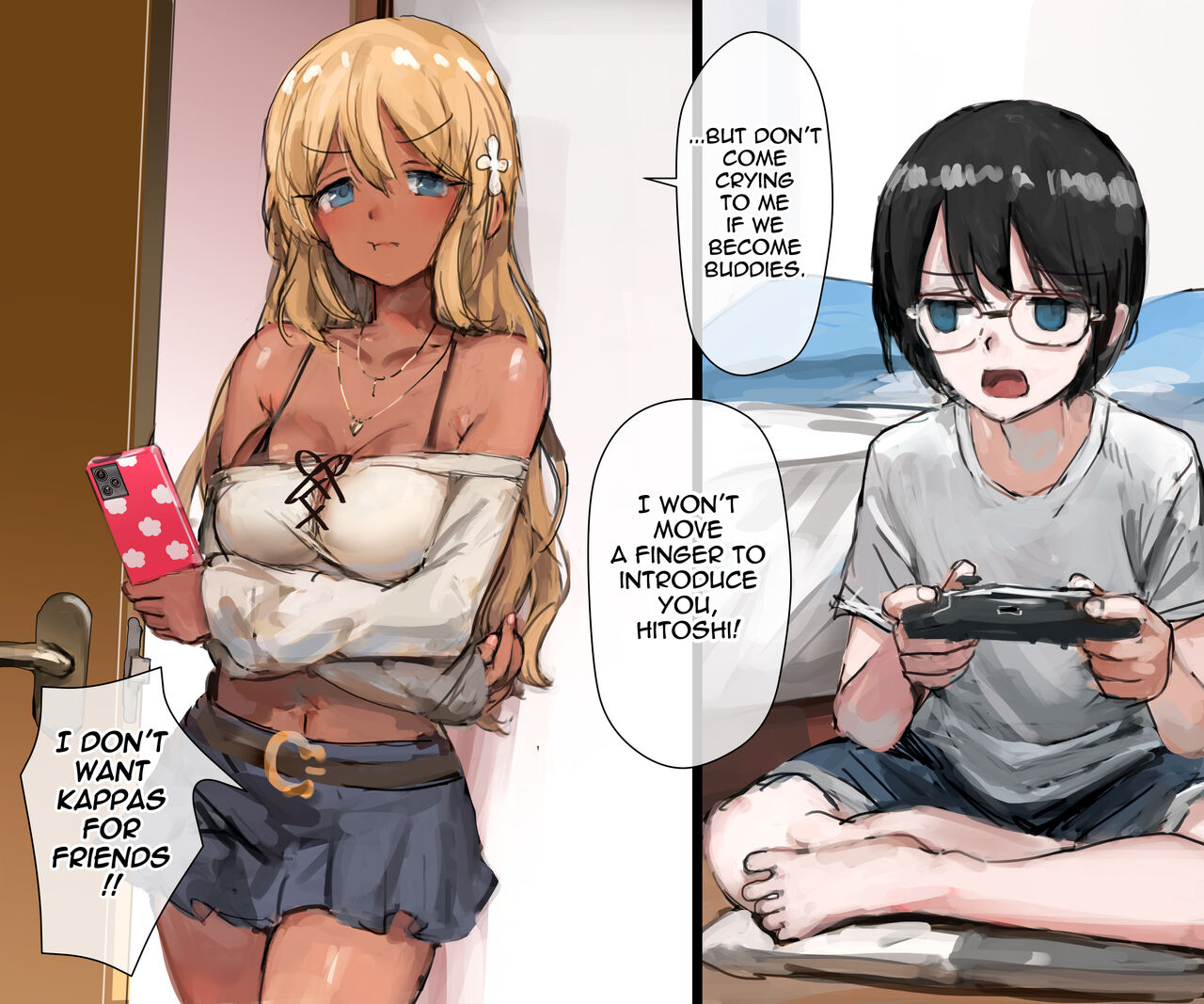 3-biki no Kappa to Gal na Ane page 8 full