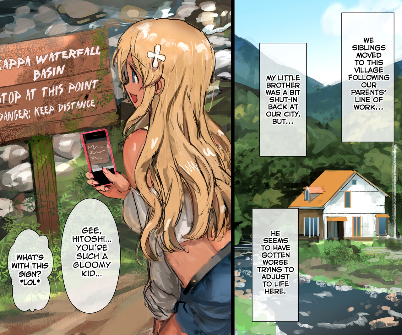 3-biki no Kappa to Gal na Ane page 9 full
