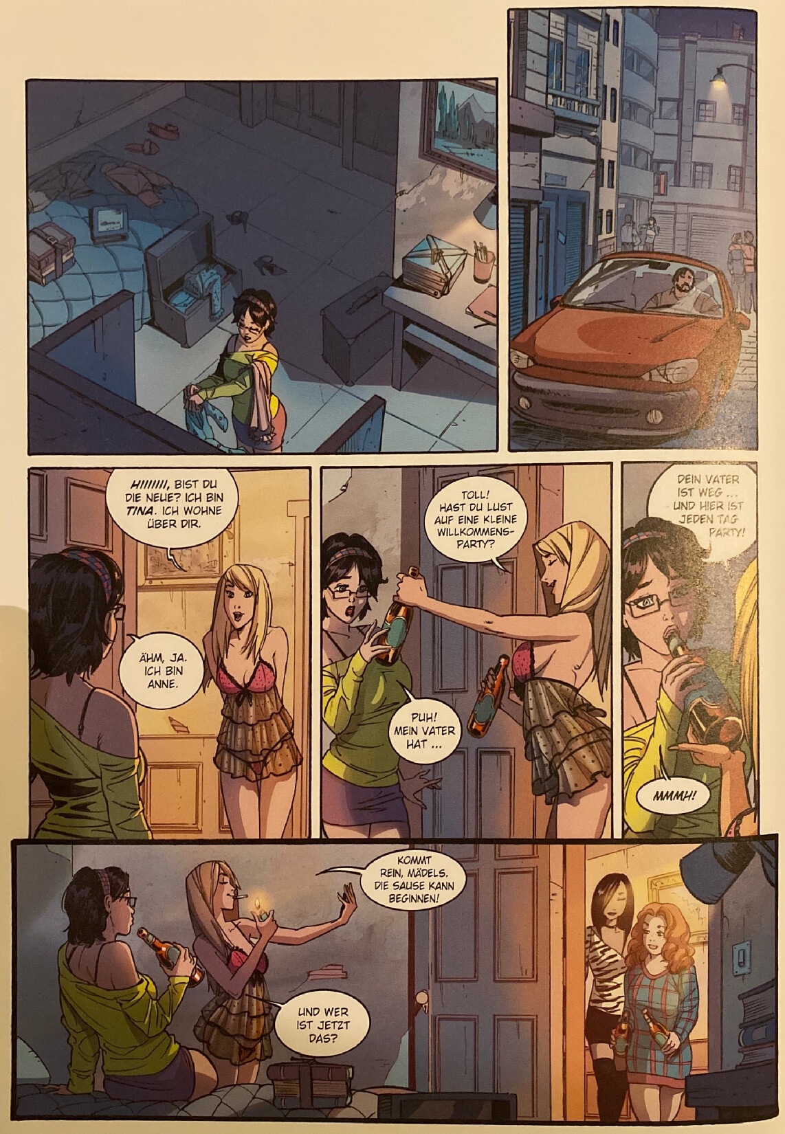 ANNE – Die lustigen Abenteuer einer drallen Erstsemester-Schnitte page 5 full