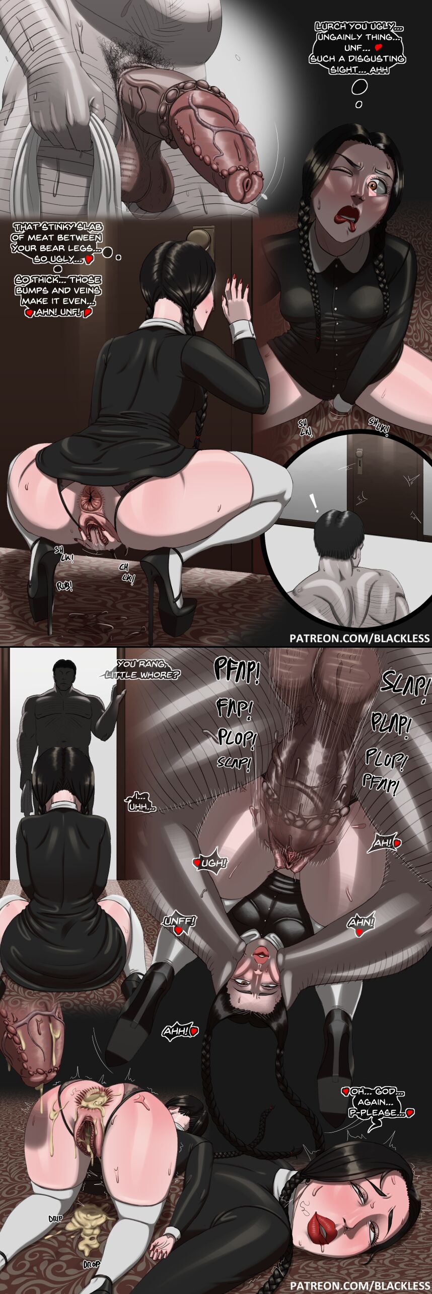 Wednesday Addams Instant Loss page 1 full