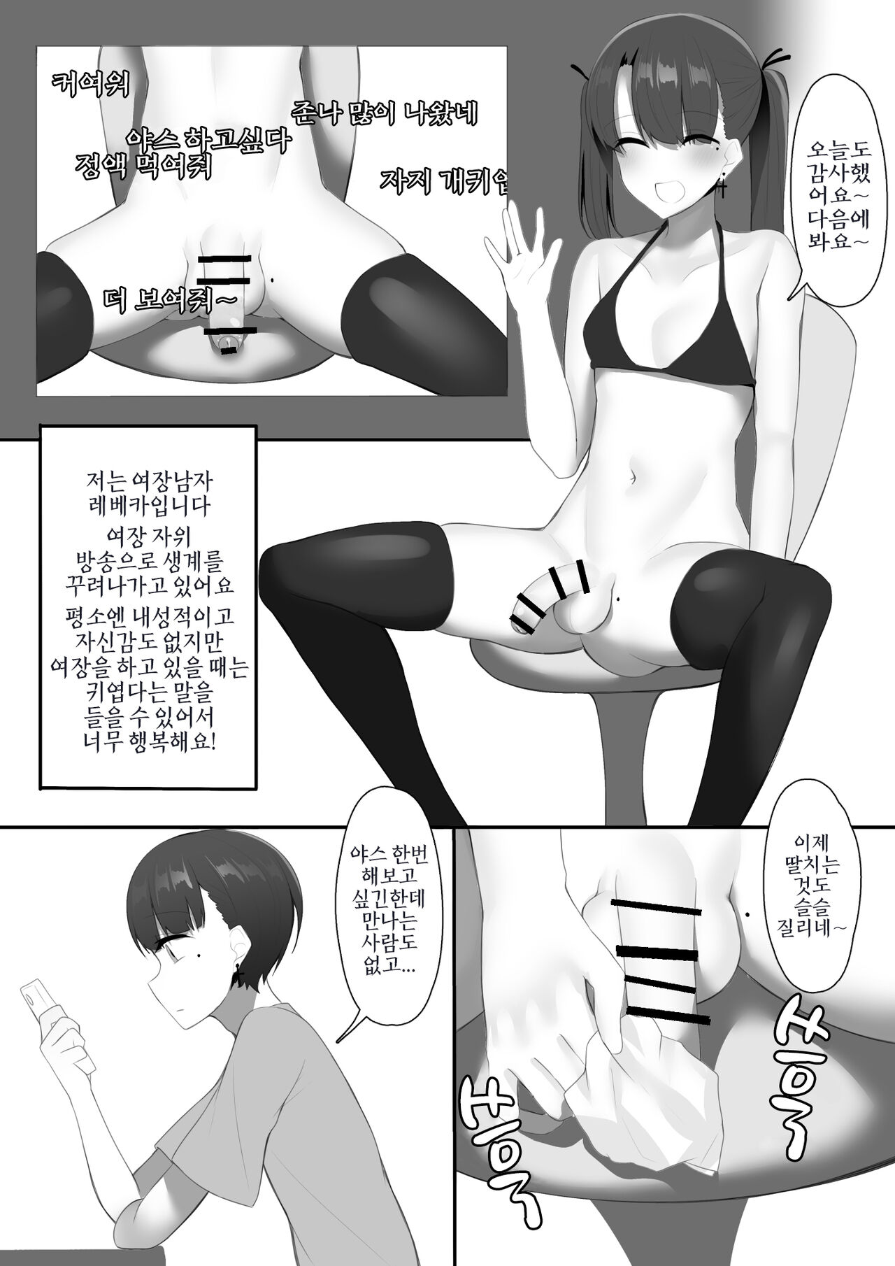 Josou Danshi no Chinchin ga Suki Sugiru | 여장남자의 자지가 너무 좋은걸 page 2 full