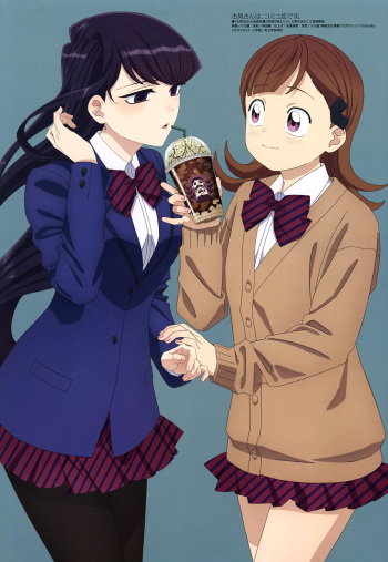 Komi-san wa Komyushō Desu Official Anime Illustrations cover
