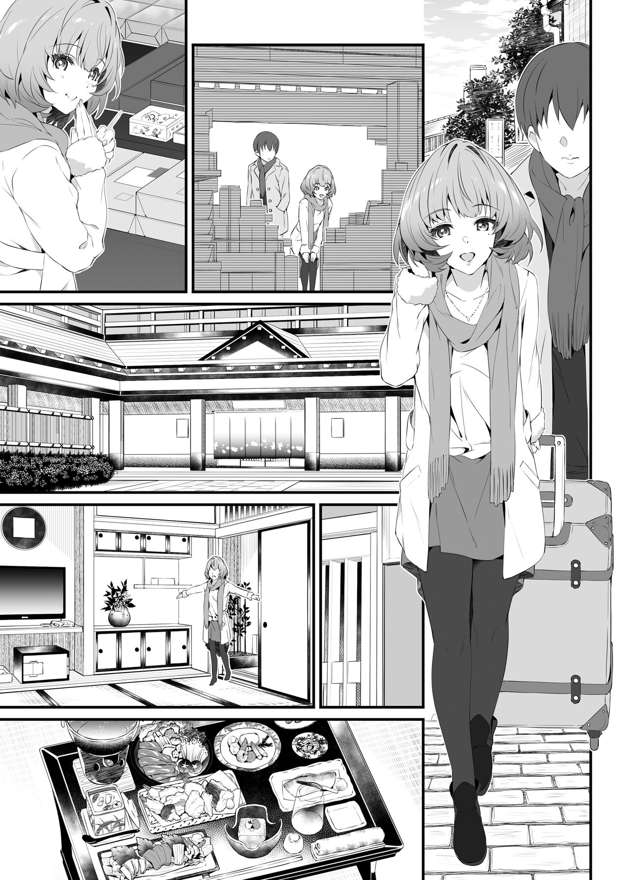 Flowers blooming at night and the kings in the dream. page 7 full