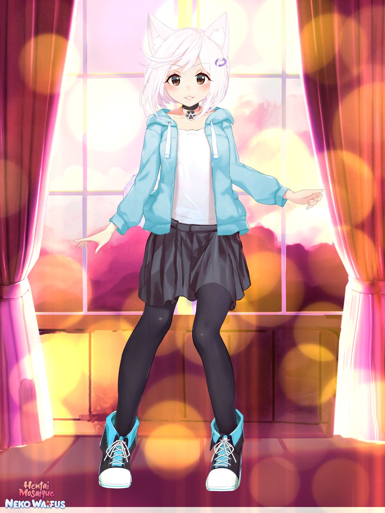 Mosaique Neko Waifus CG page 2 full