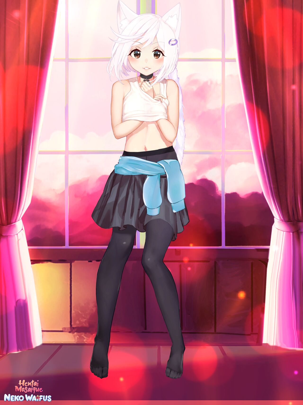 Mosaique Neko Waifus CG page 3 full