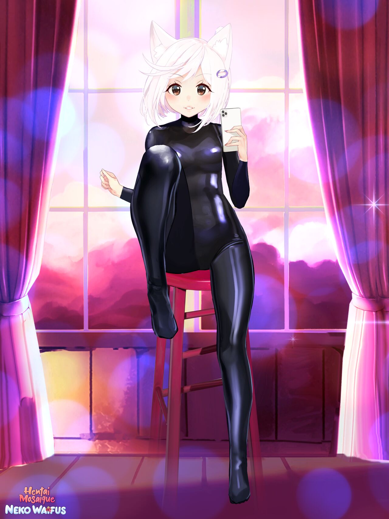 Mosaique Neko Waifus CG page 4 full