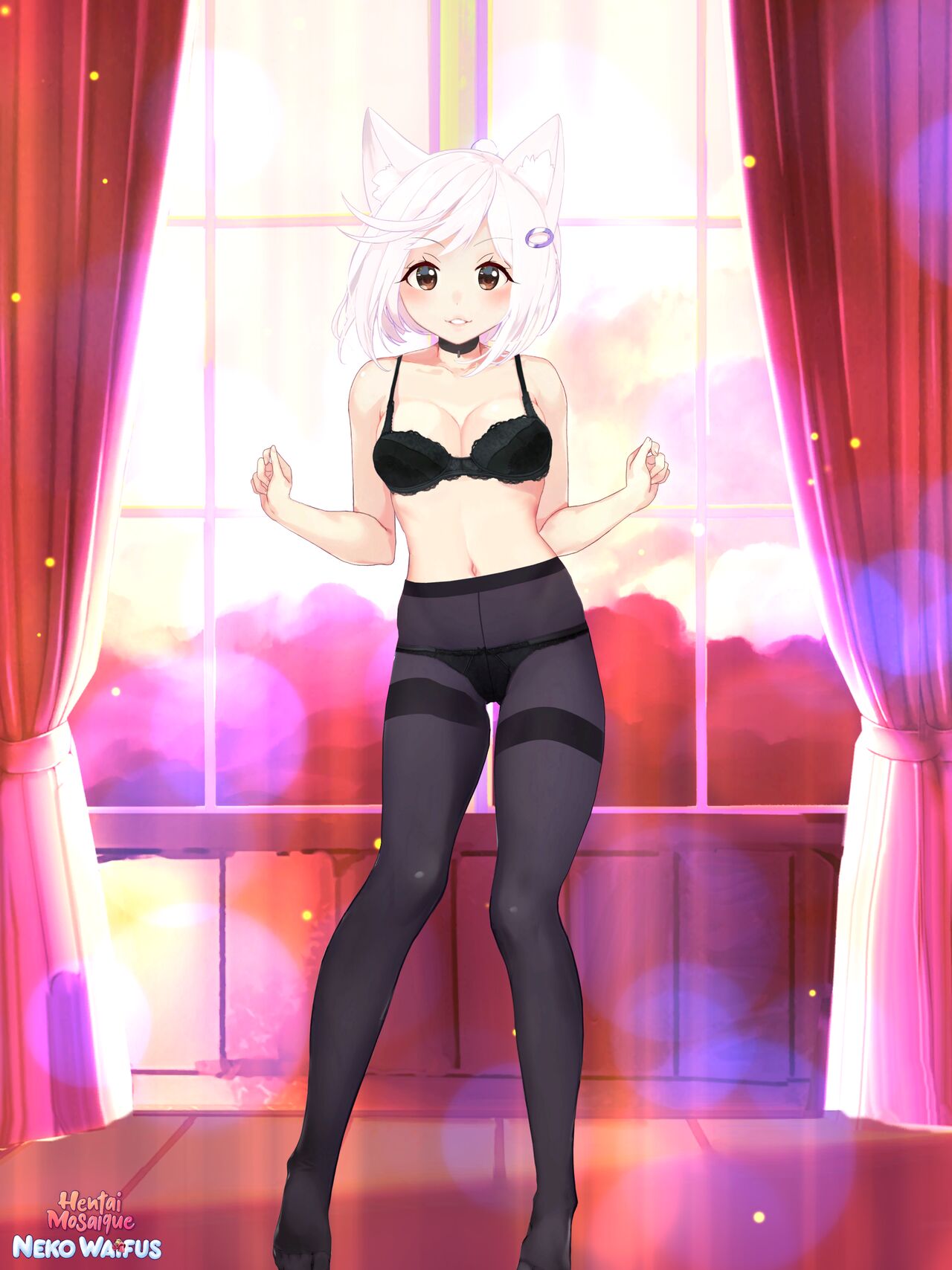Mosaique Neko Waifus CG page 5 full