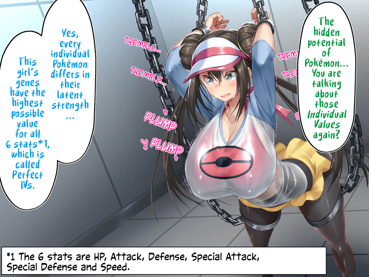 Mei no Shikyuu wa Master Ball!! Jutai Hokakuritsu 100% Gensen Sagyou de Meippai Umu! | Rosa's Womb Is A Master Ball! Laying Lots Of Eggs With 100% Catch And Fertilization Rate IV Breeding! page 8 full