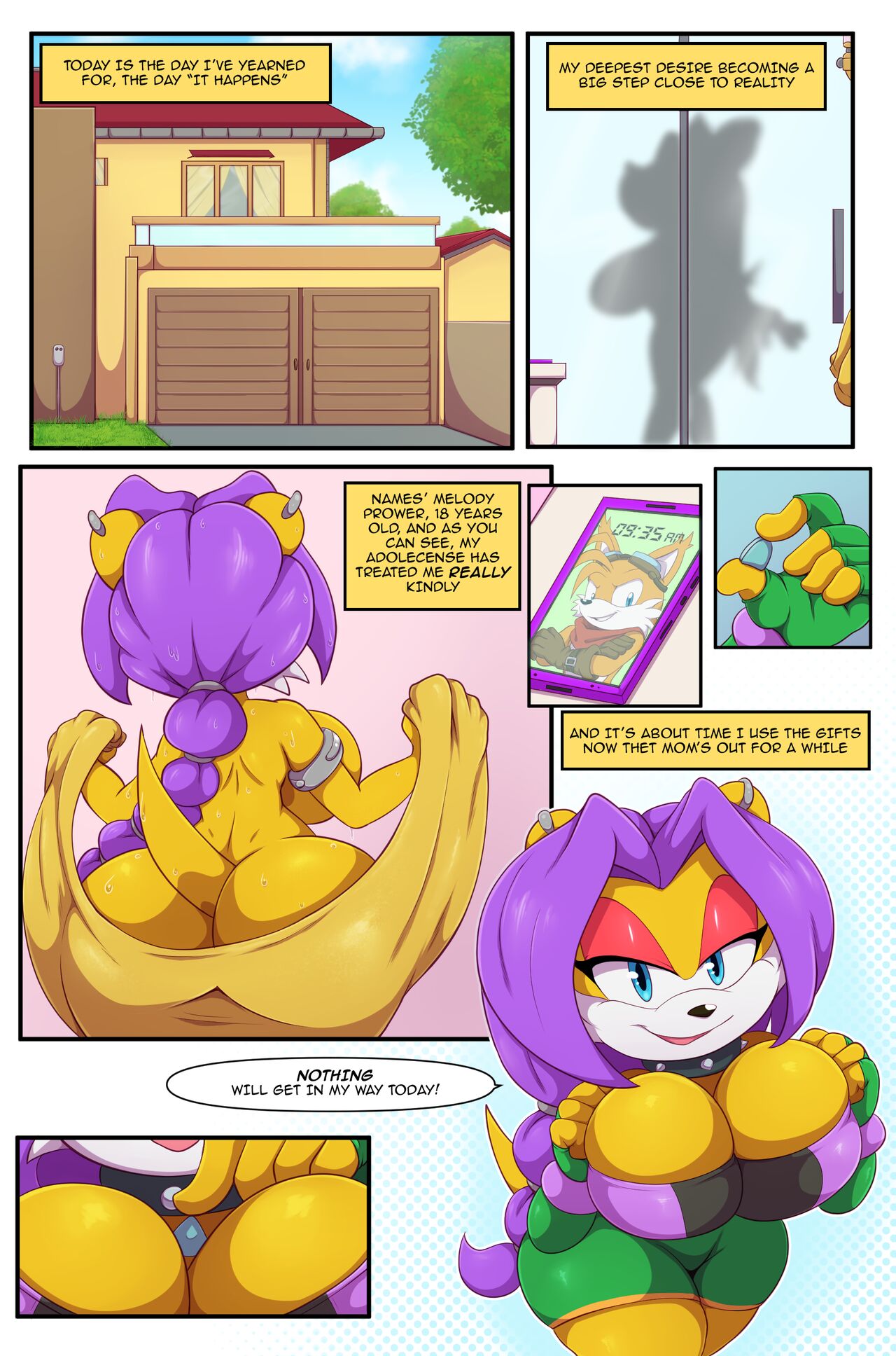 Family Bonding page 1 full