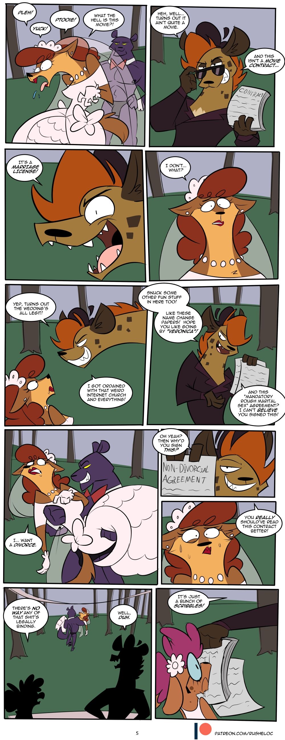 RushEloc - Feminization Comics page 10 full