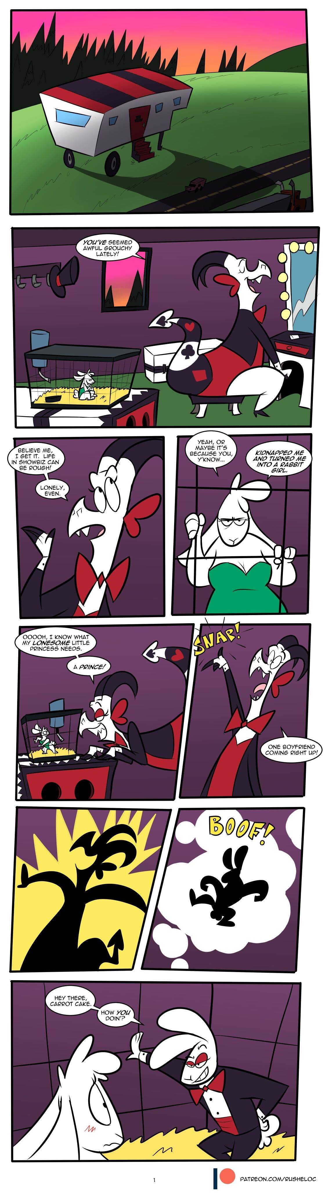 RushEloc - Feminization Comics page 3 full