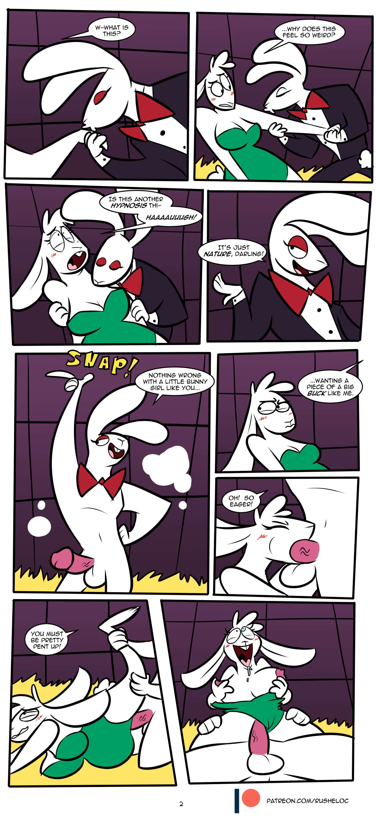 RushEloc - Feminization Comics page 4 full