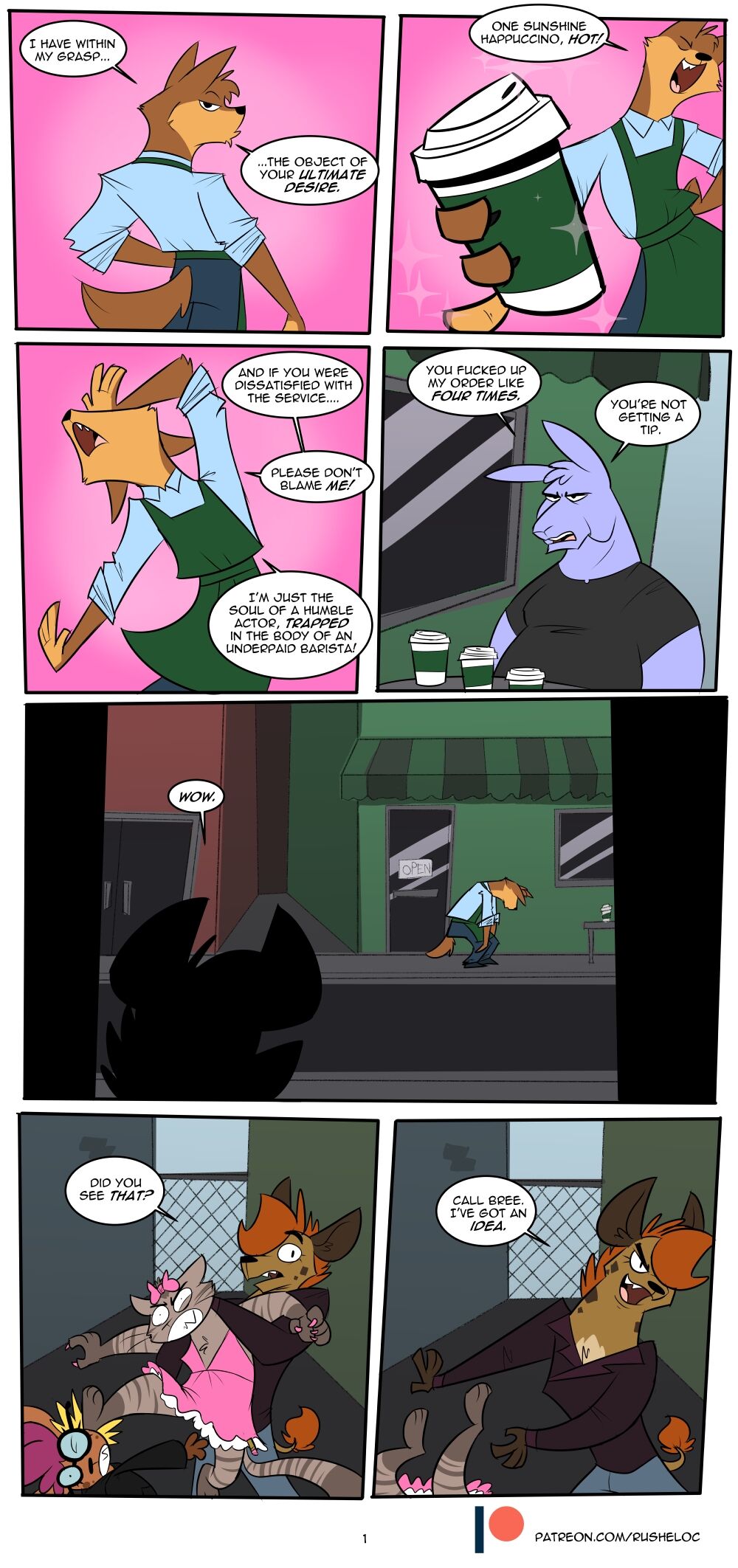 RushEloc - Feminization Comics page 6 full