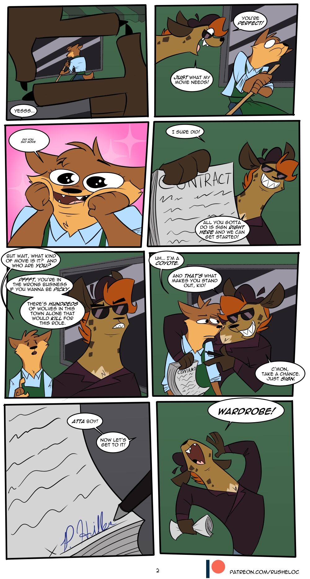 RushEloc - Feminization Comics page 7 full